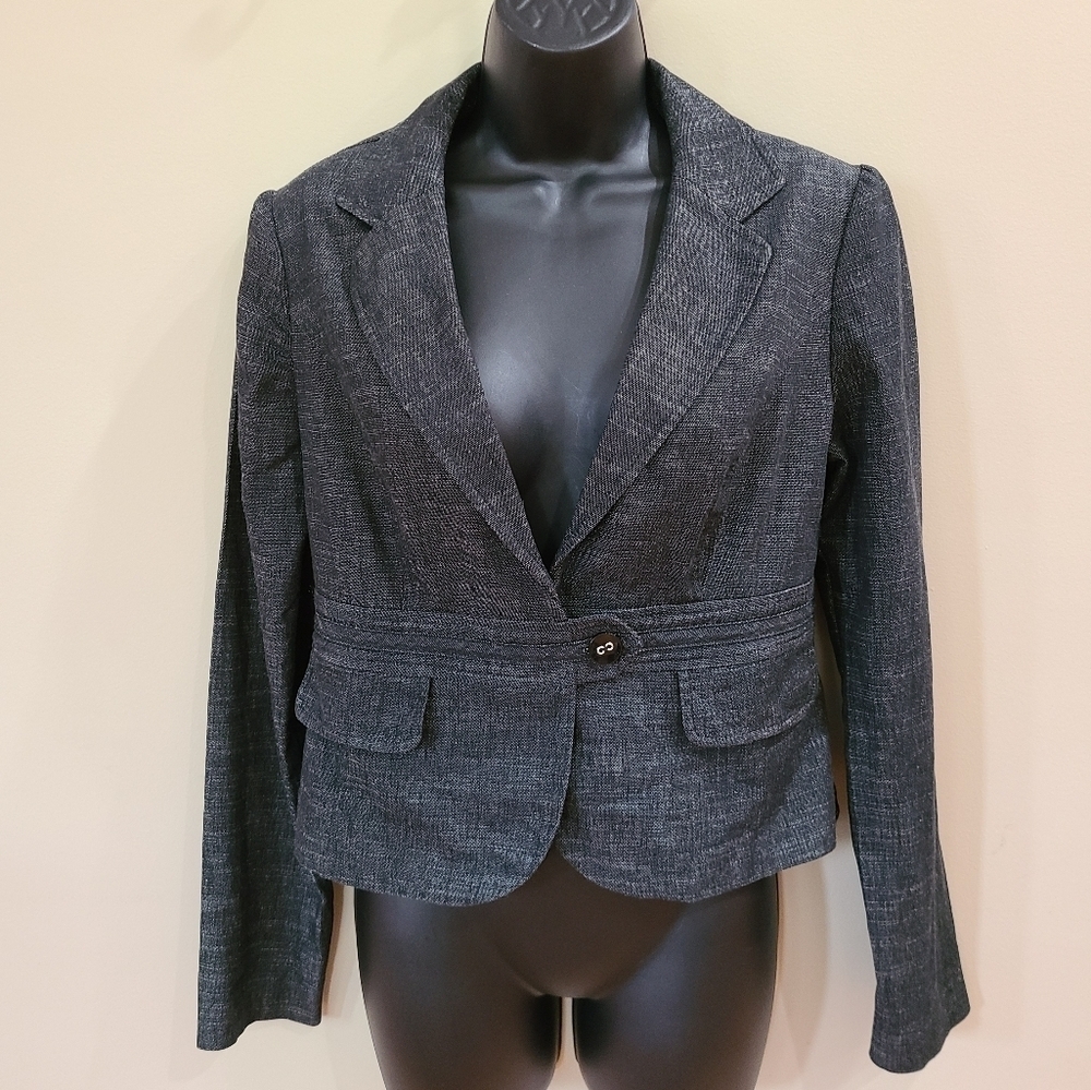 Iz Byer Denim Blazer